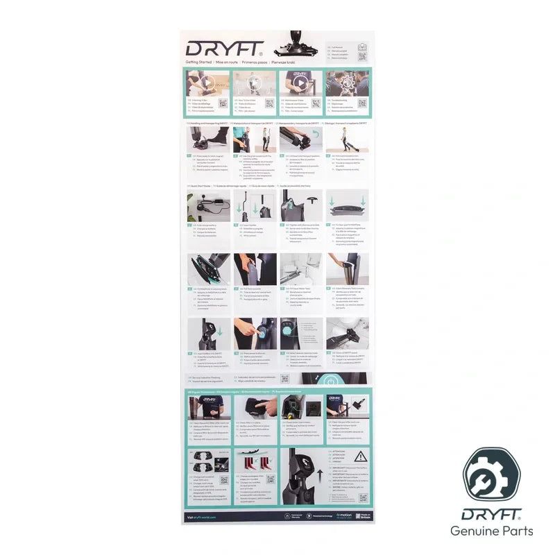 DRYFT Wall Chart